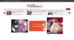 Desktop Screenshot of noticiasmanzanillo.com